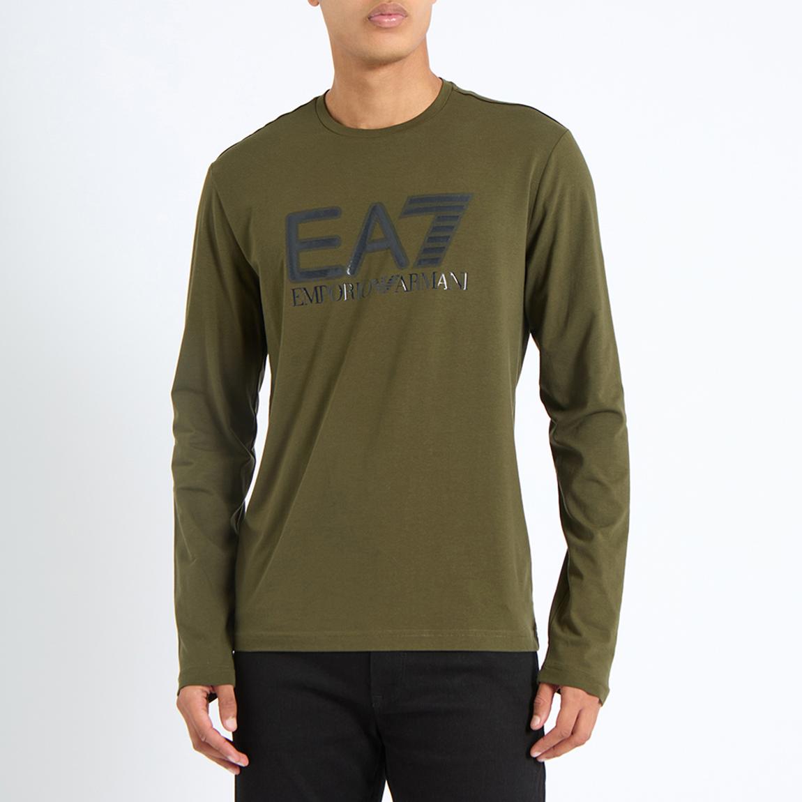 Khaki Logo Long Sleeve T-Shirt main product photo