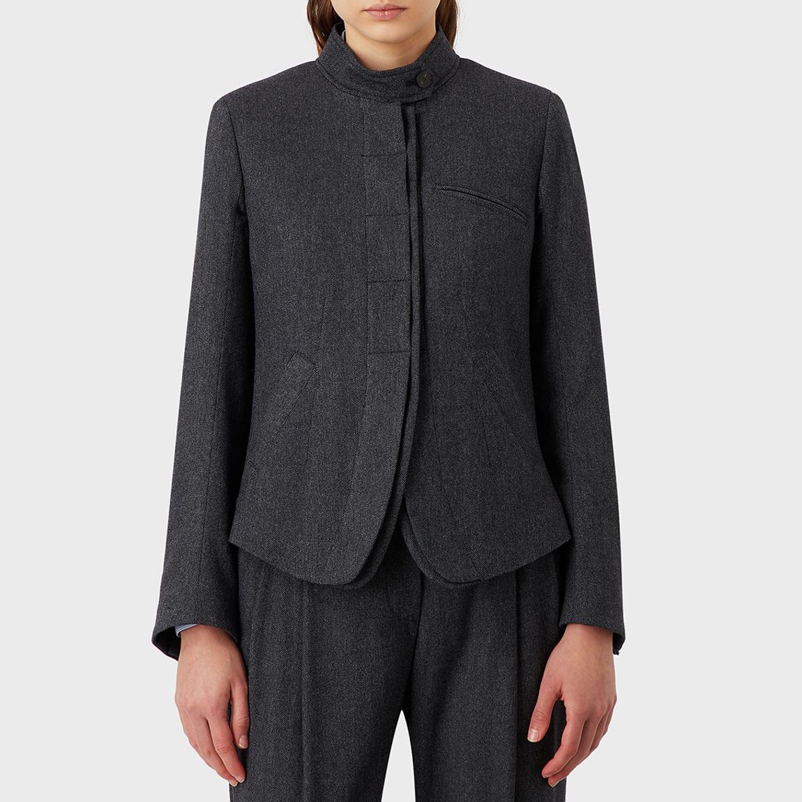 Charcoal Wool Blend Jacket main product photo