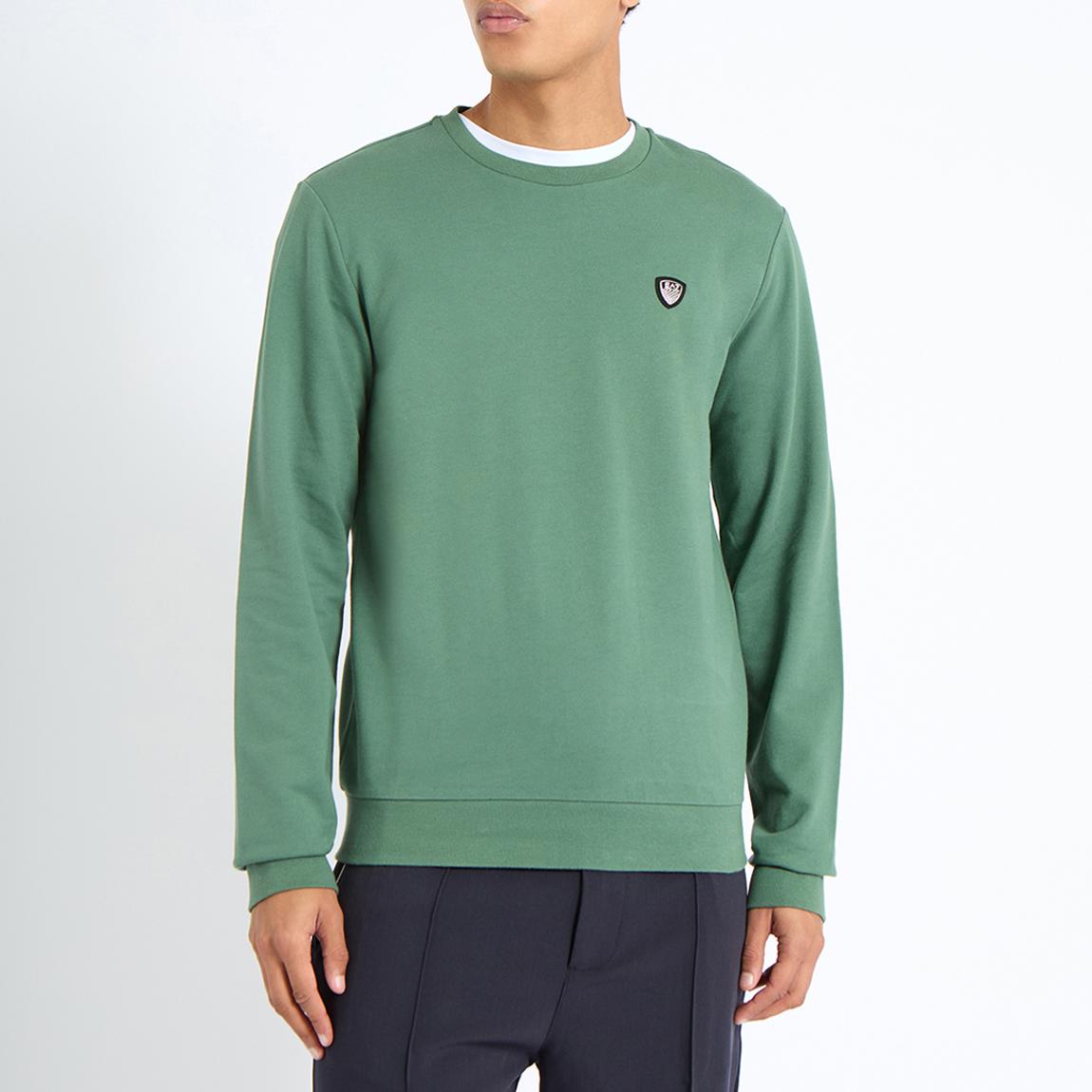 Green Patch Logo Cotton Sweatshirt main product photo