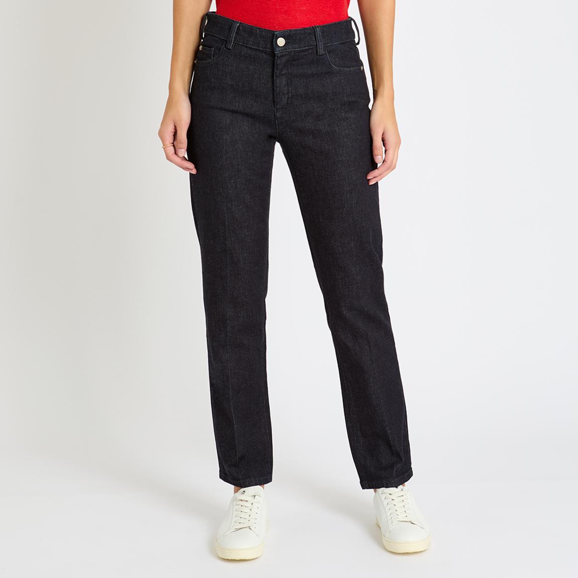 Dark Blue Straight Stretch Jeans main product photo