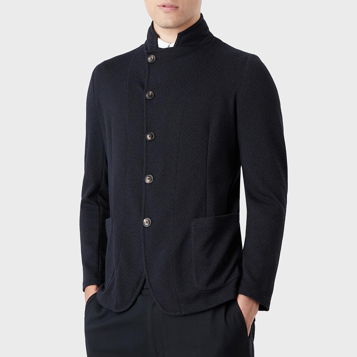 Navy Single Breasted Blazer main product photo