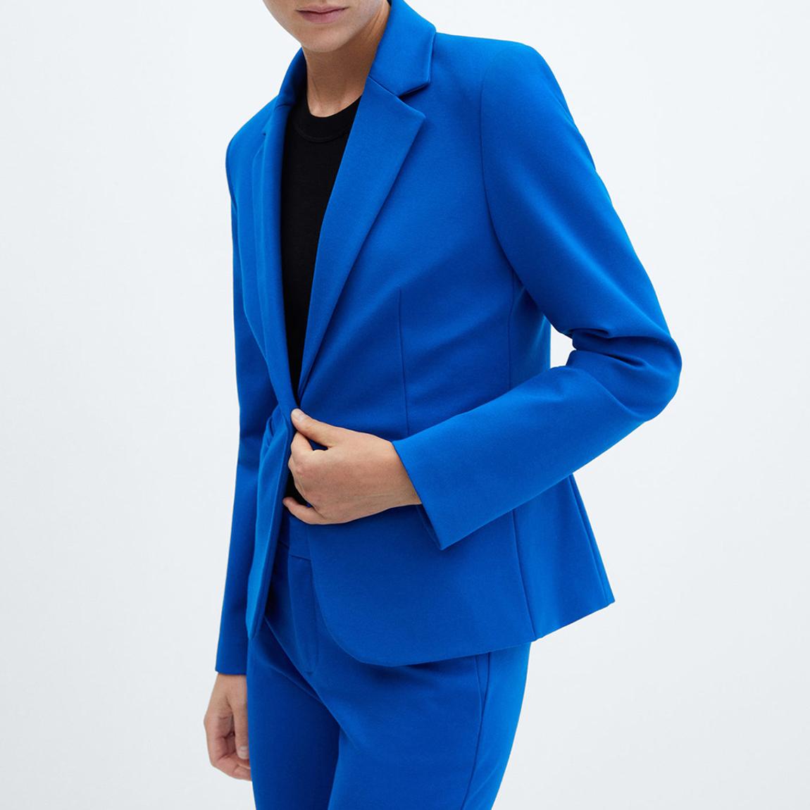 Blue Fitted Jacket main product photo