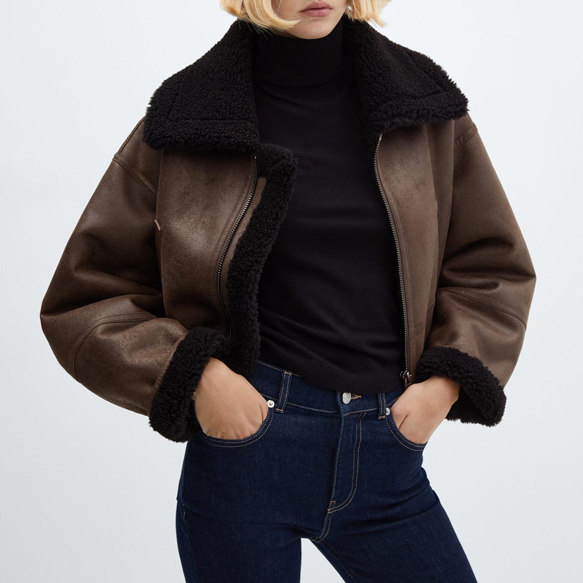 Brown Short Double-Sided Jacket main product photo