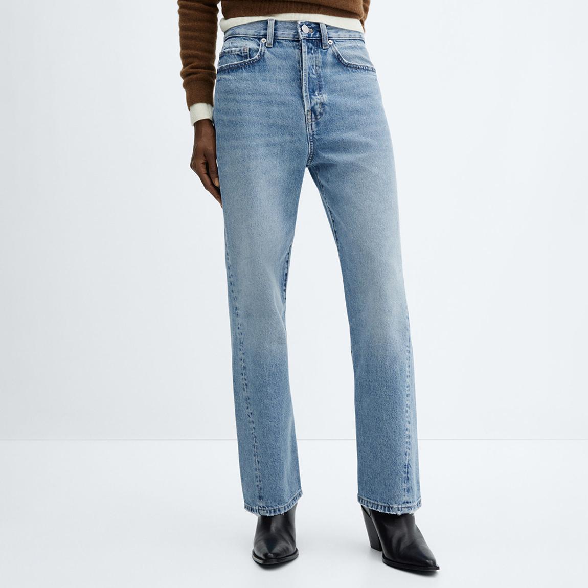 Blue Straight Jeans main product photo