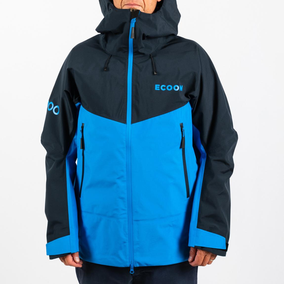 Blue Mens Mountain Ski Jacket main product photo