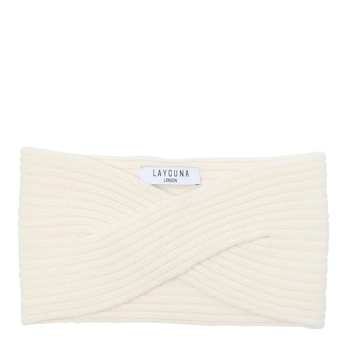 Cream Cashmere Twist Headband main product photo