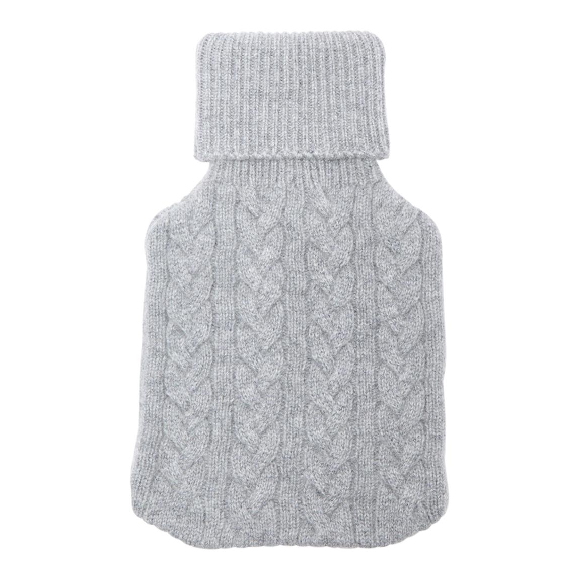 Grey Cashmere Hot Water Bottle Cover main product photo