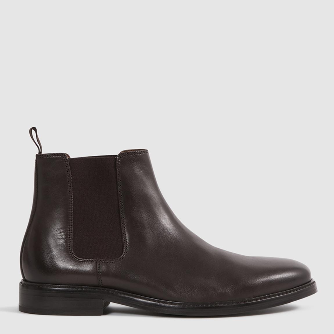 Brown Renor Leather Chelsea Boots main product photo