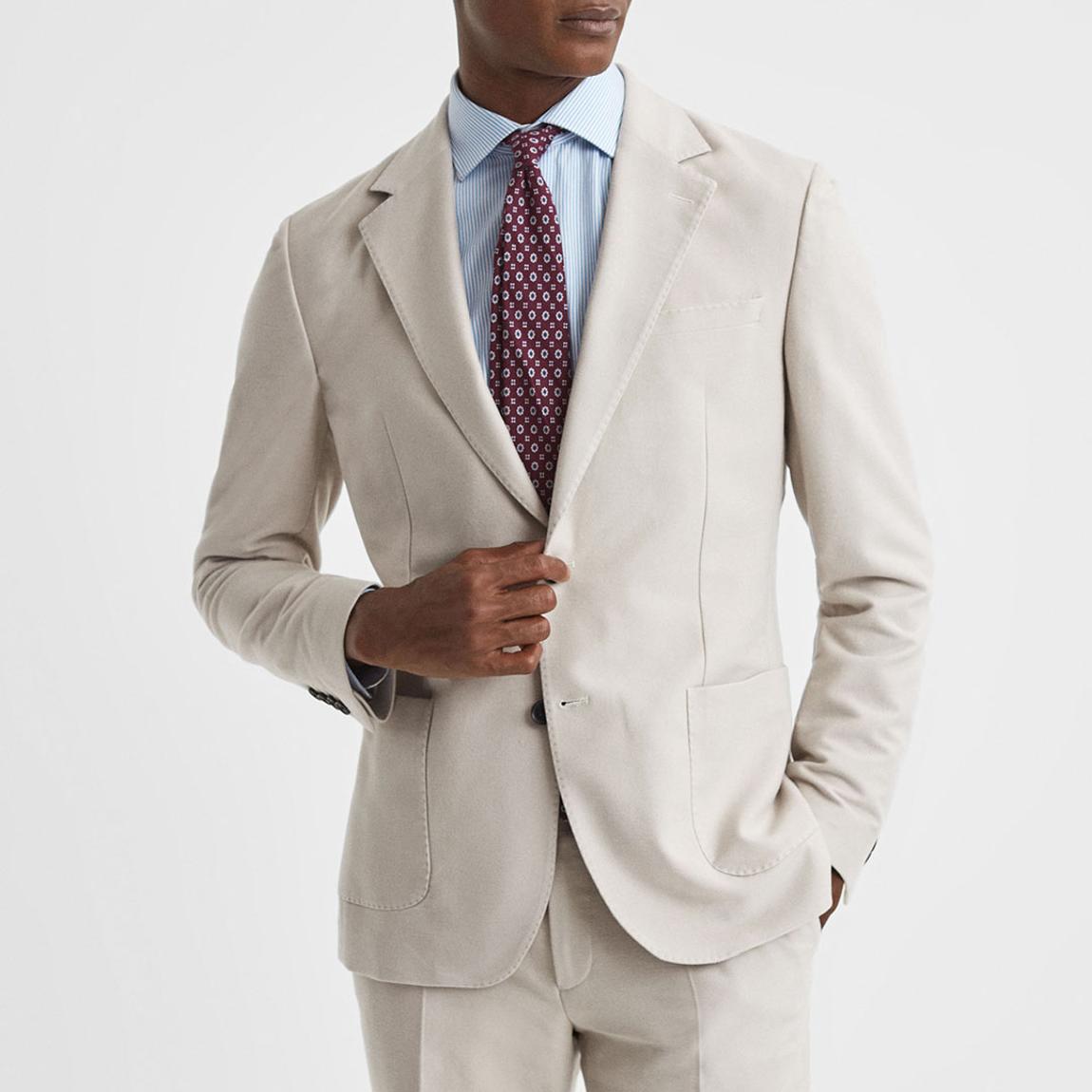 Stone Grove Notch Cotton Blend Blazer main product photo
