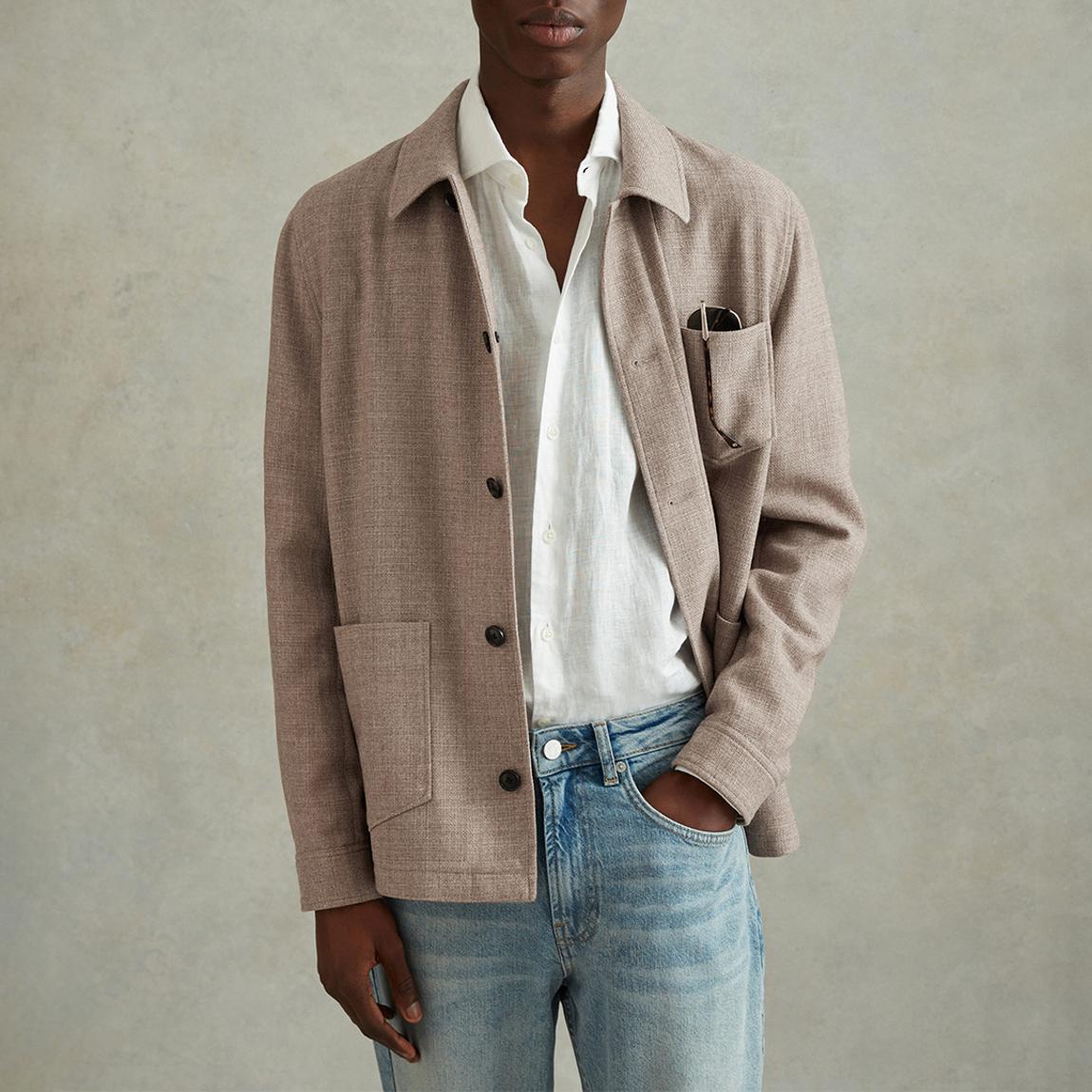 Stone Cart Wool Blend Jacket main product photo