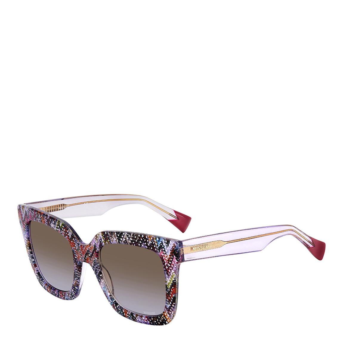 Blue Gold Square Sunglasses 52mm main product photo