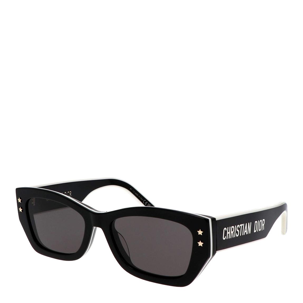 Women's Black Christian Dior Sunglasses 53mm main product photo
