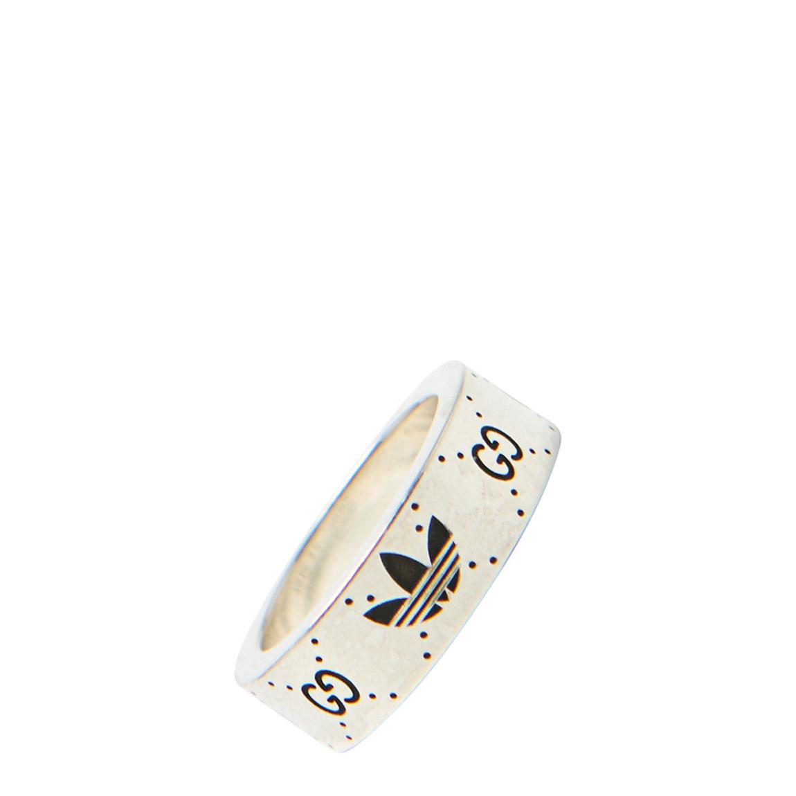 Gucci Gucci x Adidas Sterling Silver Ring - BrandAlley