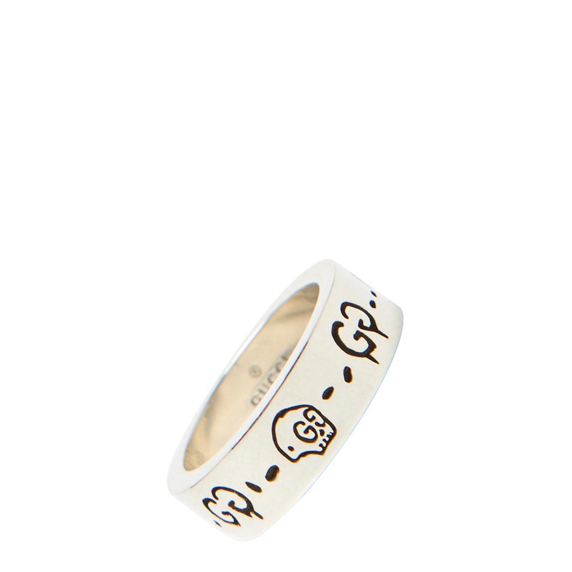 Gucci Sterling Silver Thin Ghost Ring main product photo