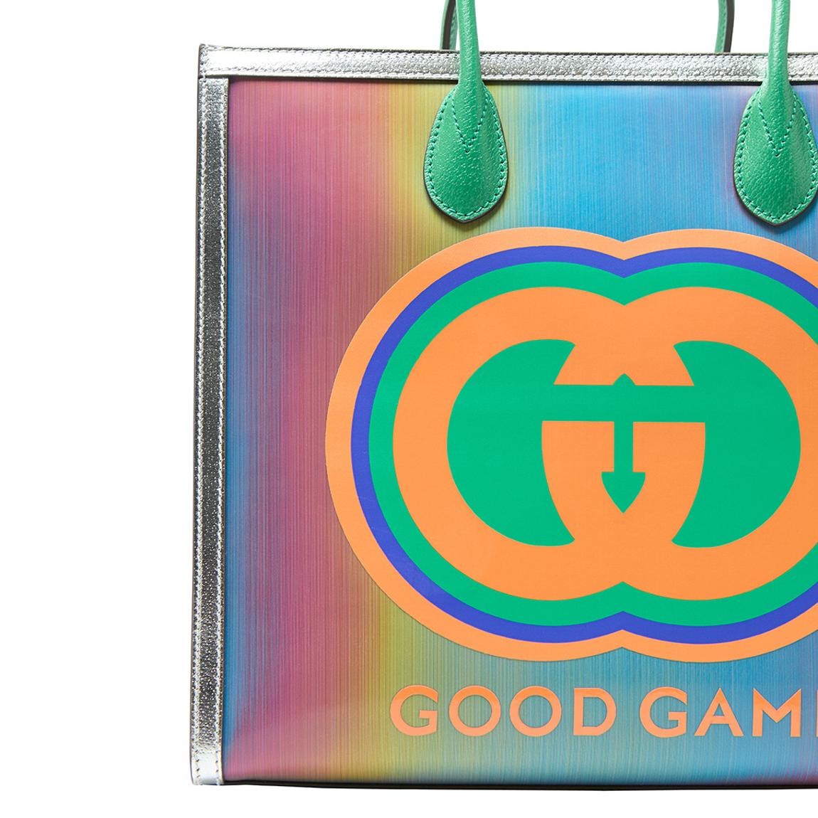Gucci Silver Good Game Tote Bag main product photo