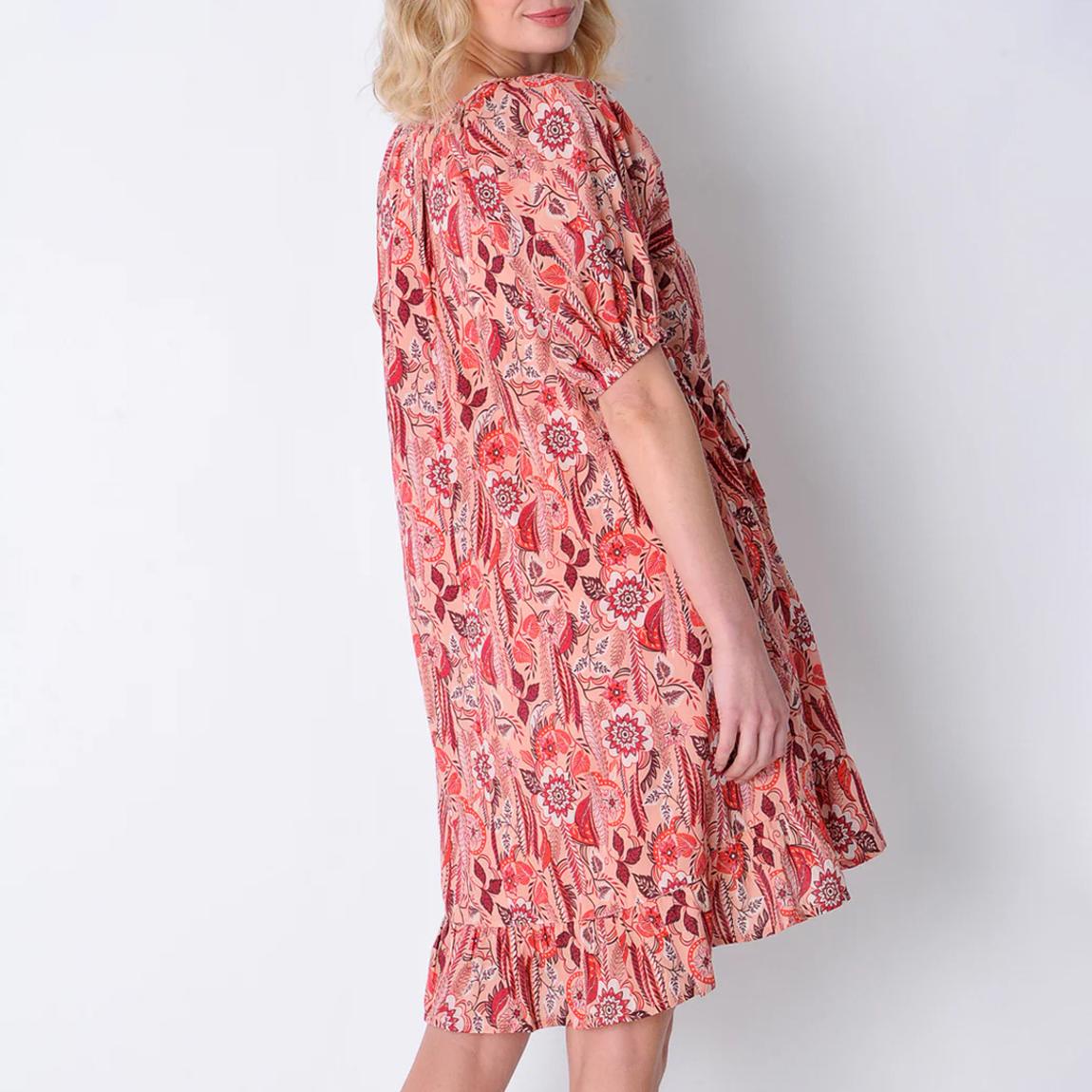 Pink Rosevear Cotton Dress main product photo