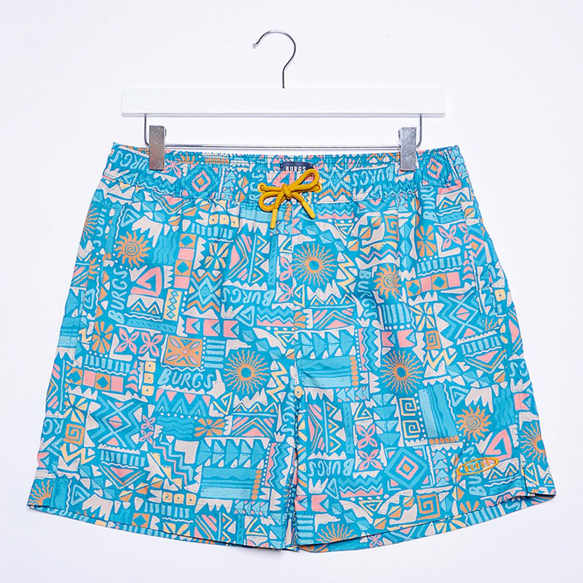 Blue Southbay Printed Swimshorts main product photo