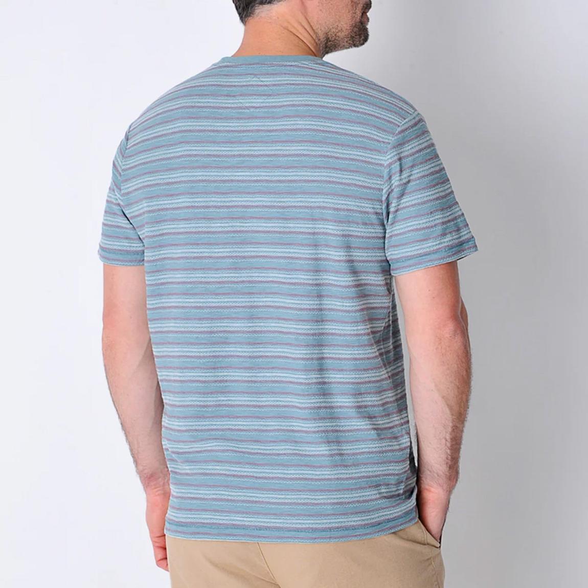 Blue Hunstanton Stripe Cotton T-Shirt main product photo