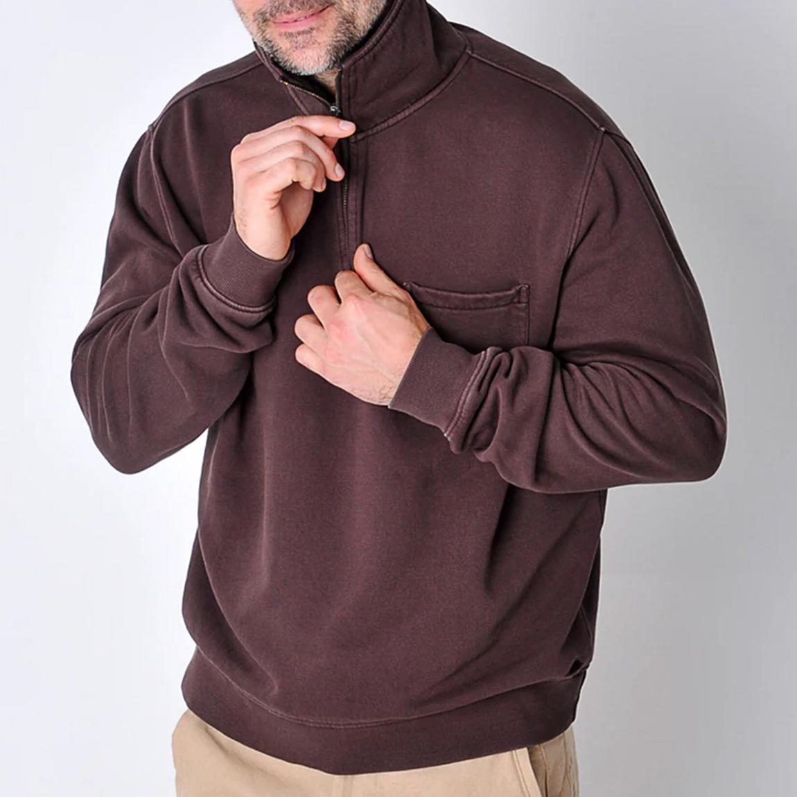 Brown Kynance Cotton Sweatshirt main product photo
