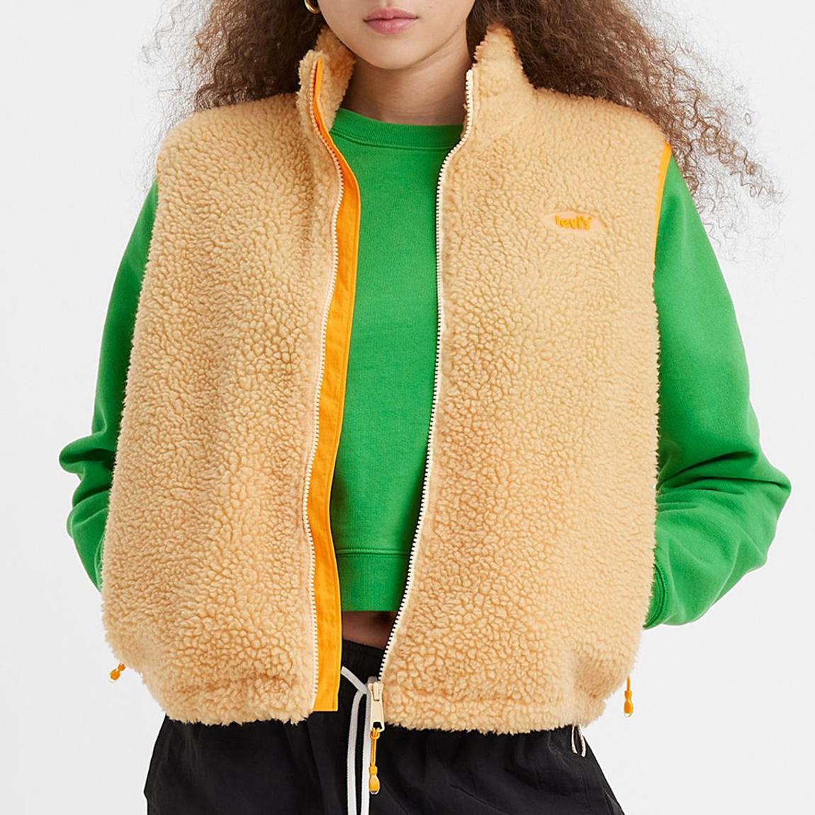 Camel Borg Gilet main product photo