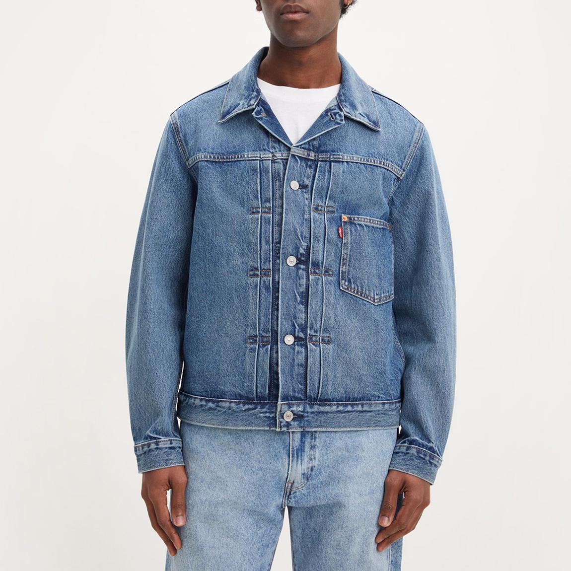 Blue Denim Trucker Jacket main product photo