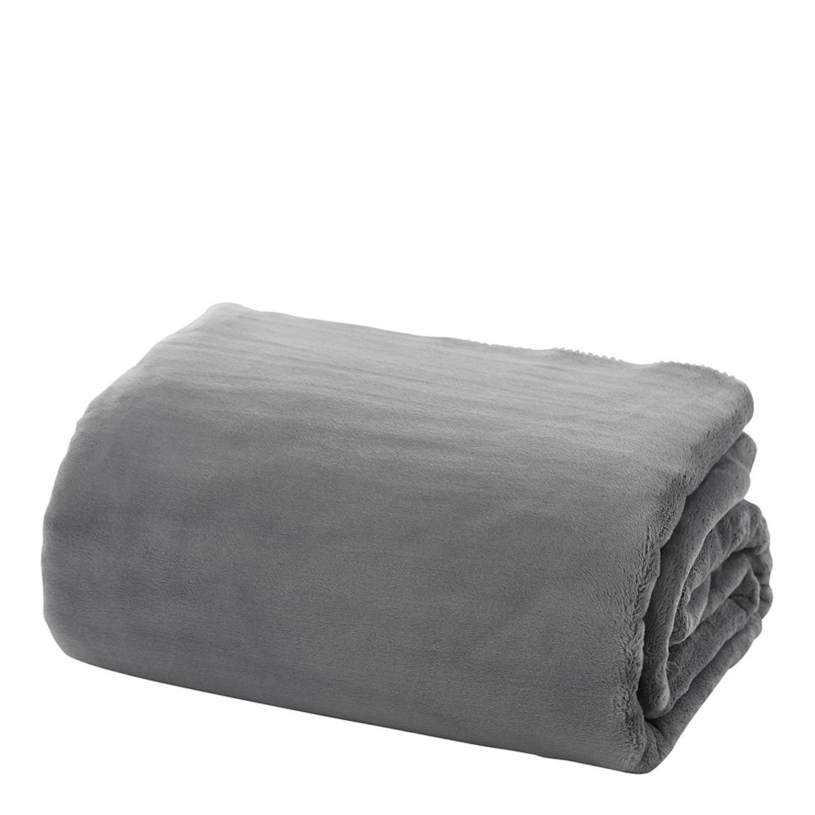 Windsor Supersoft Throw 130x180cm, Charcoal main product photo
