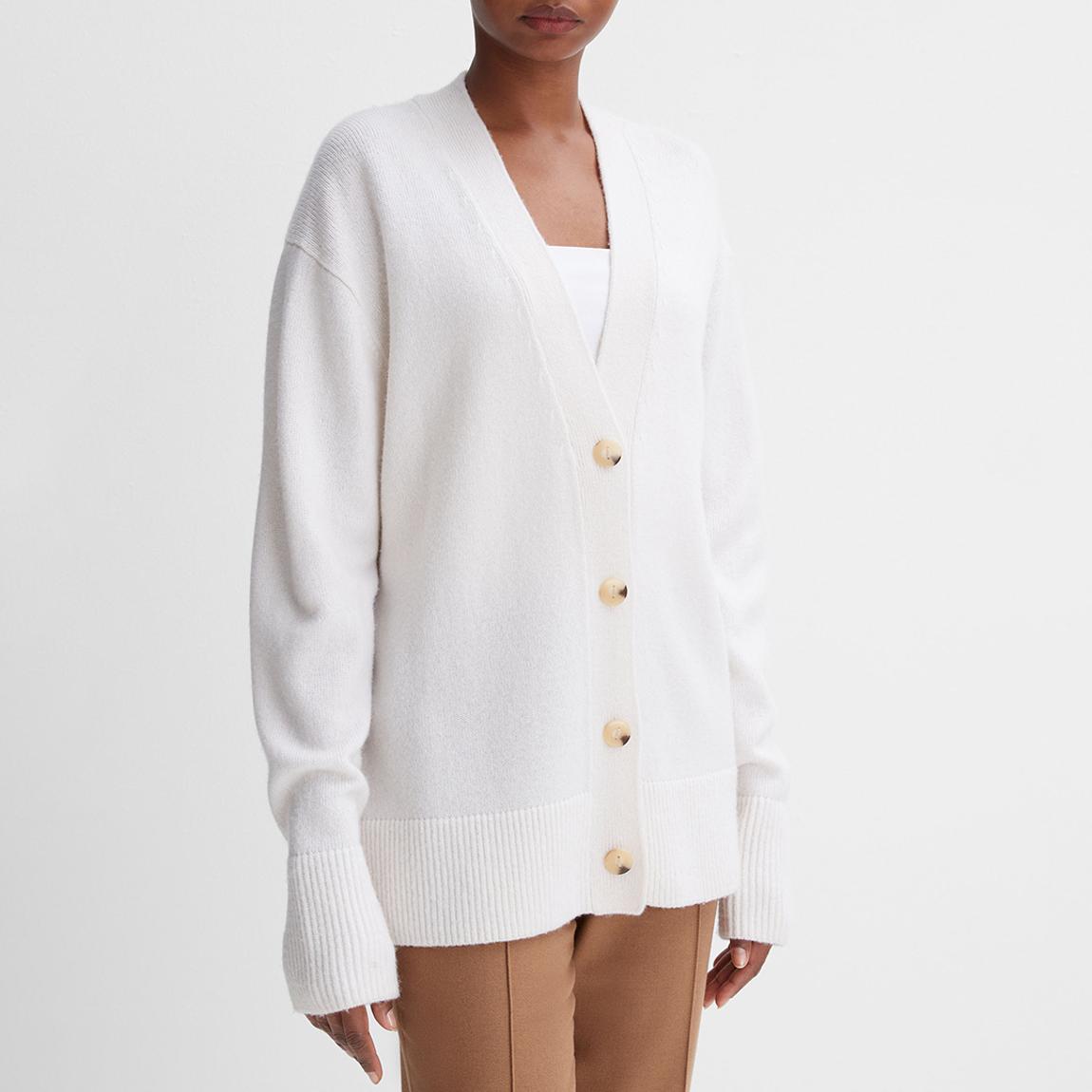 White Weekend Wool Blend Cardigan main product photo