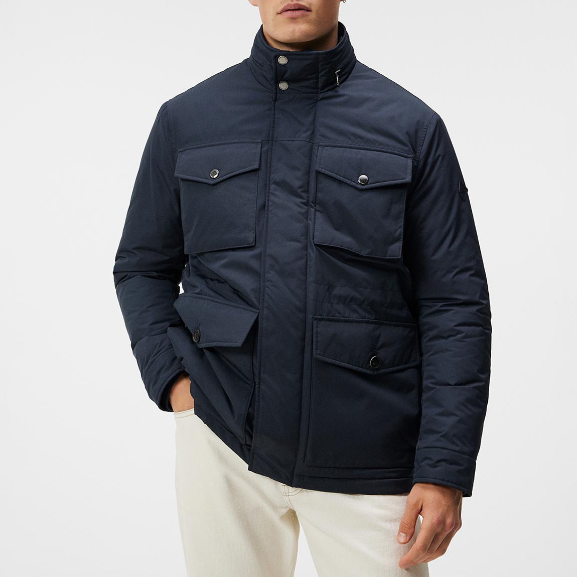 J.Lindeberg Navy Acer Padded Jacket - BrandAlley
