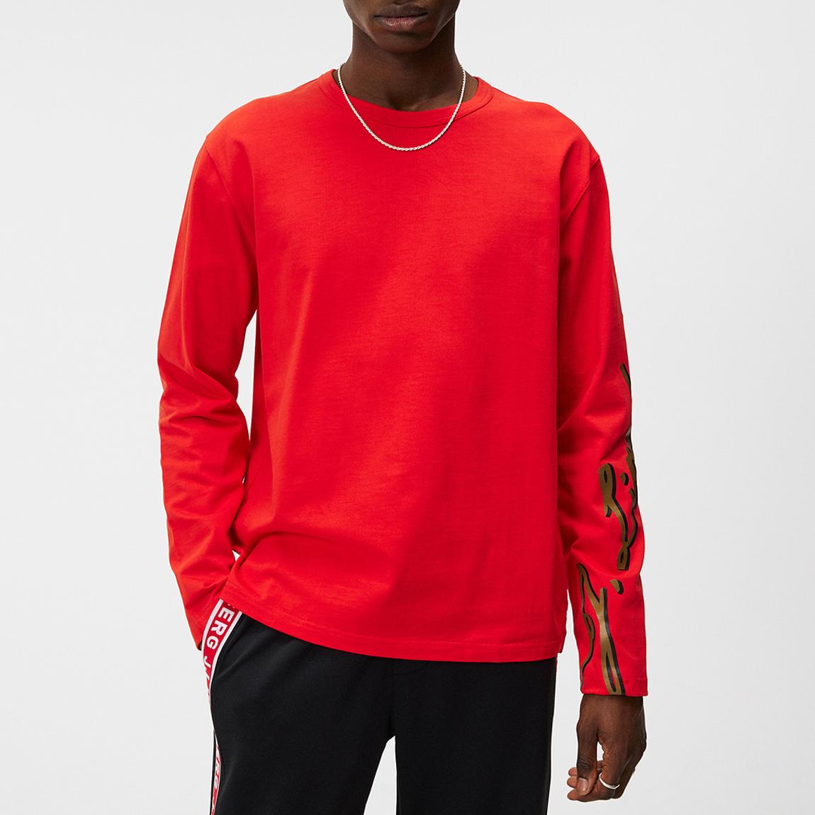 Red Camilo Cotton T-Shirt main product photo
