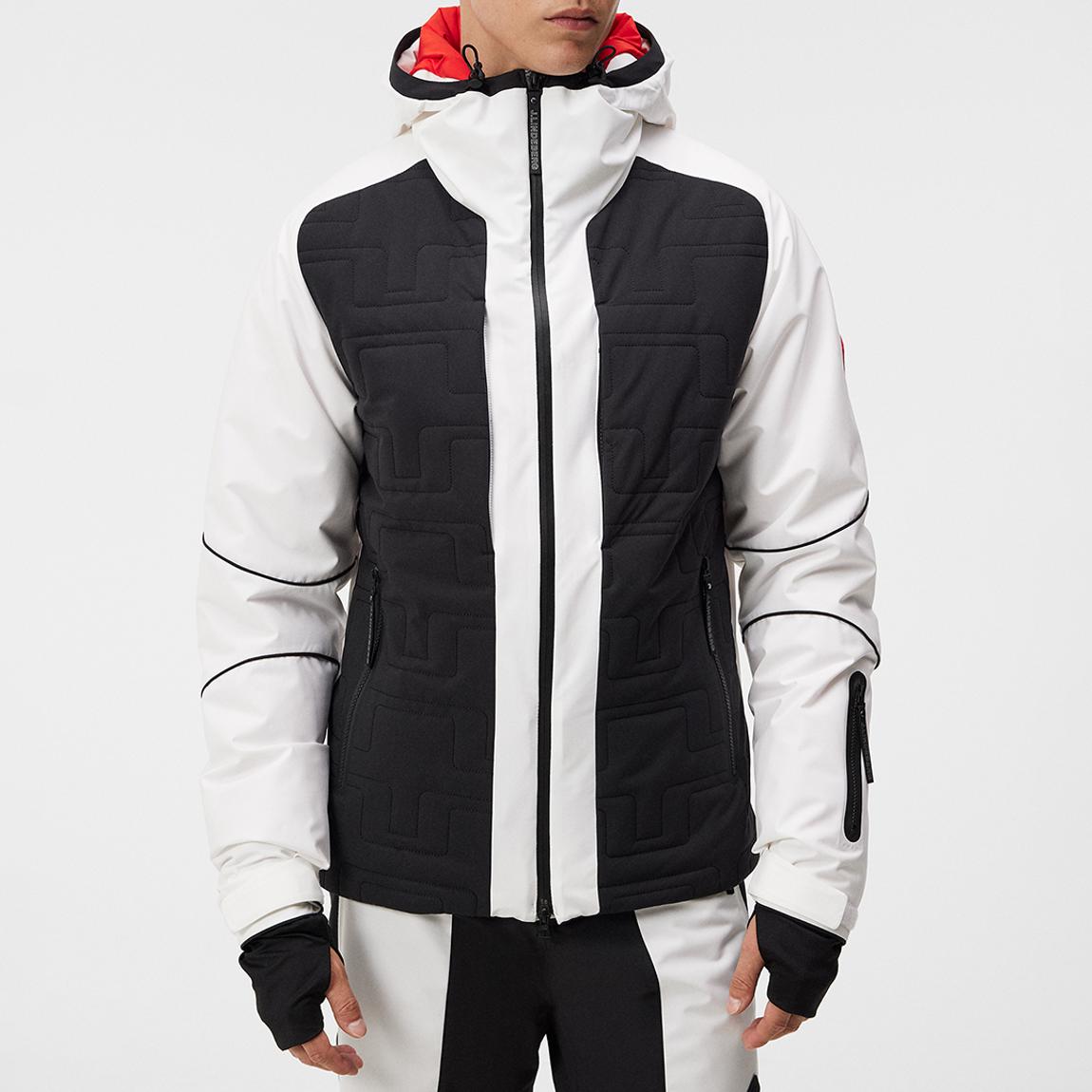 J.Lindeberg Black Mens Brush Waterproof Jacket - BrandAlley