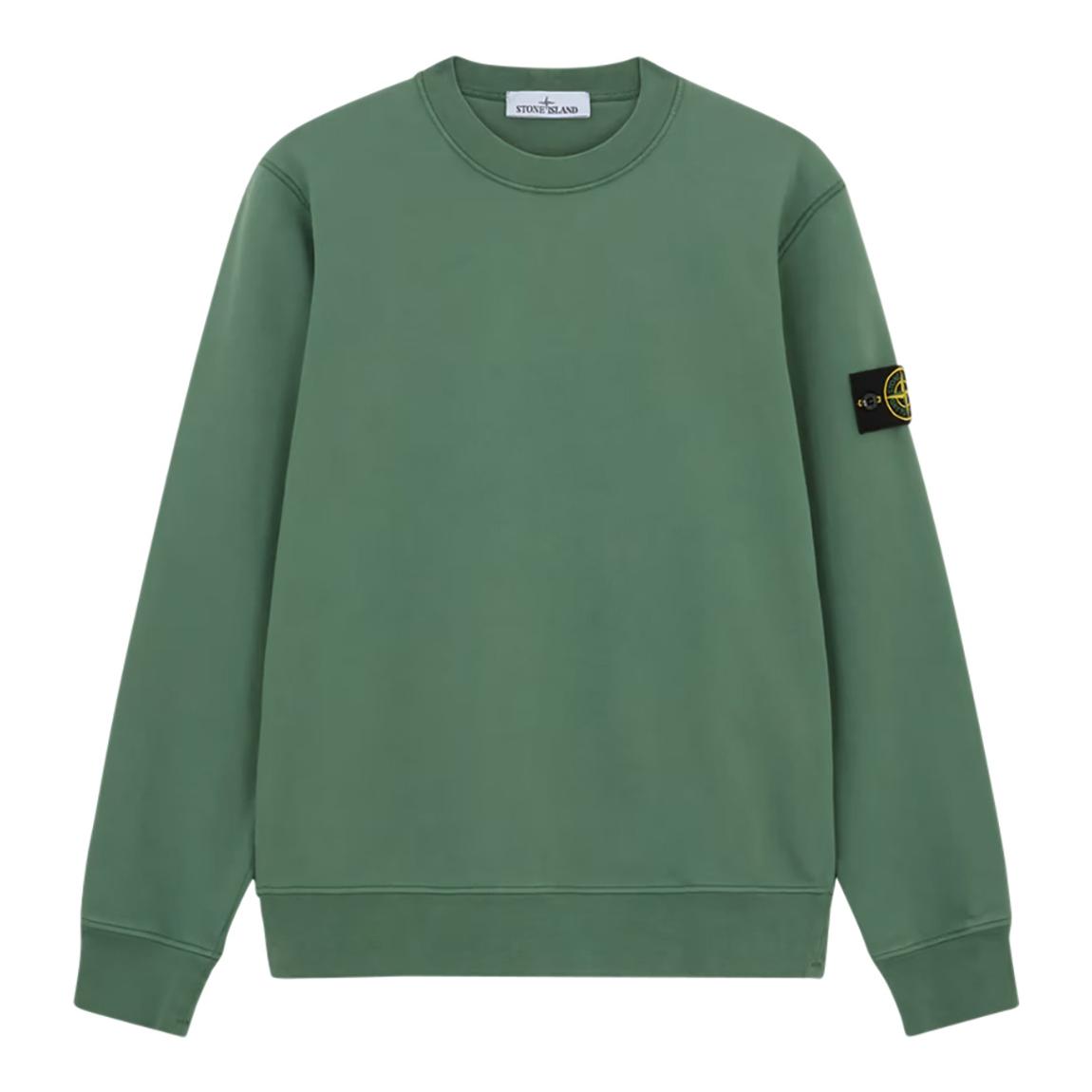 Sage Fleece Cotton Sweatshirt main product photo