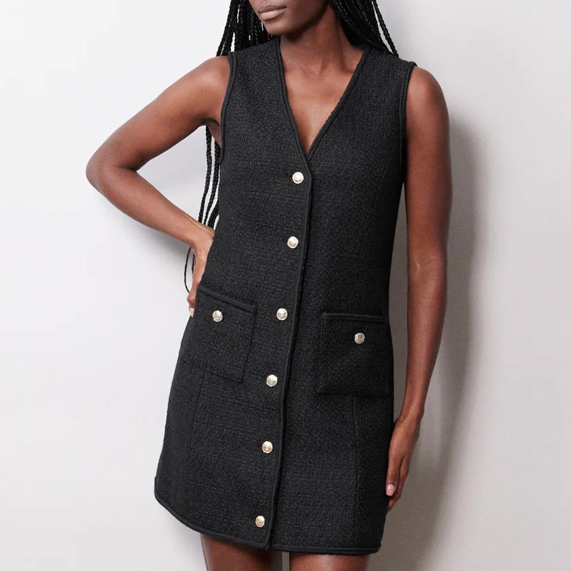 Black Tweed Dress main product photo