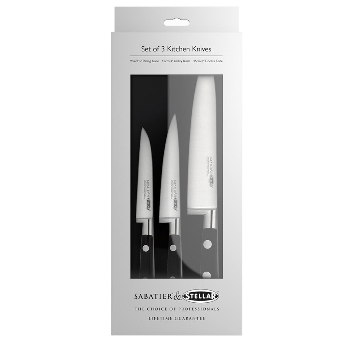 Stellar Sabatier, IS 3 Piece Knife Set main product photo
