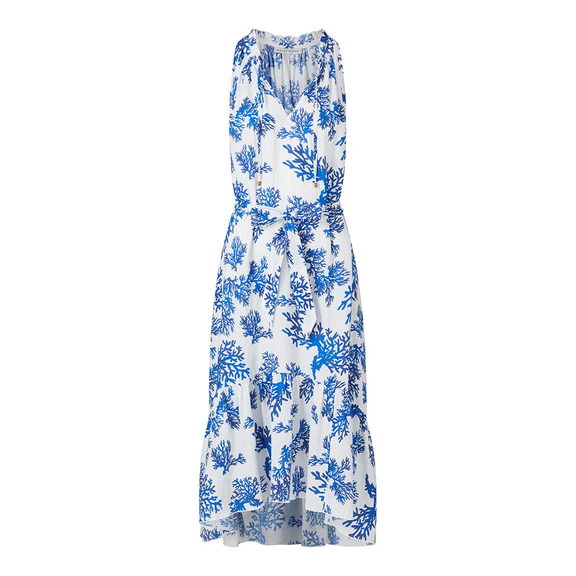 White Little Dix Bay Cross-Back Maxi Dress main product photo