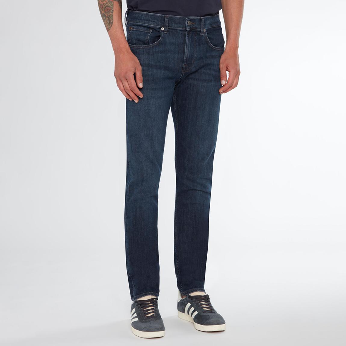 Dark Blue Slimmy Tapered Stretch Jeans main product photo