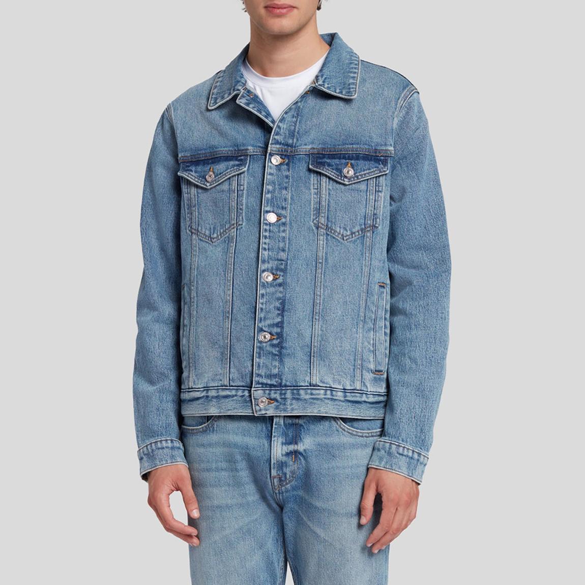 Blue Perfect Denim Jacket main product photo