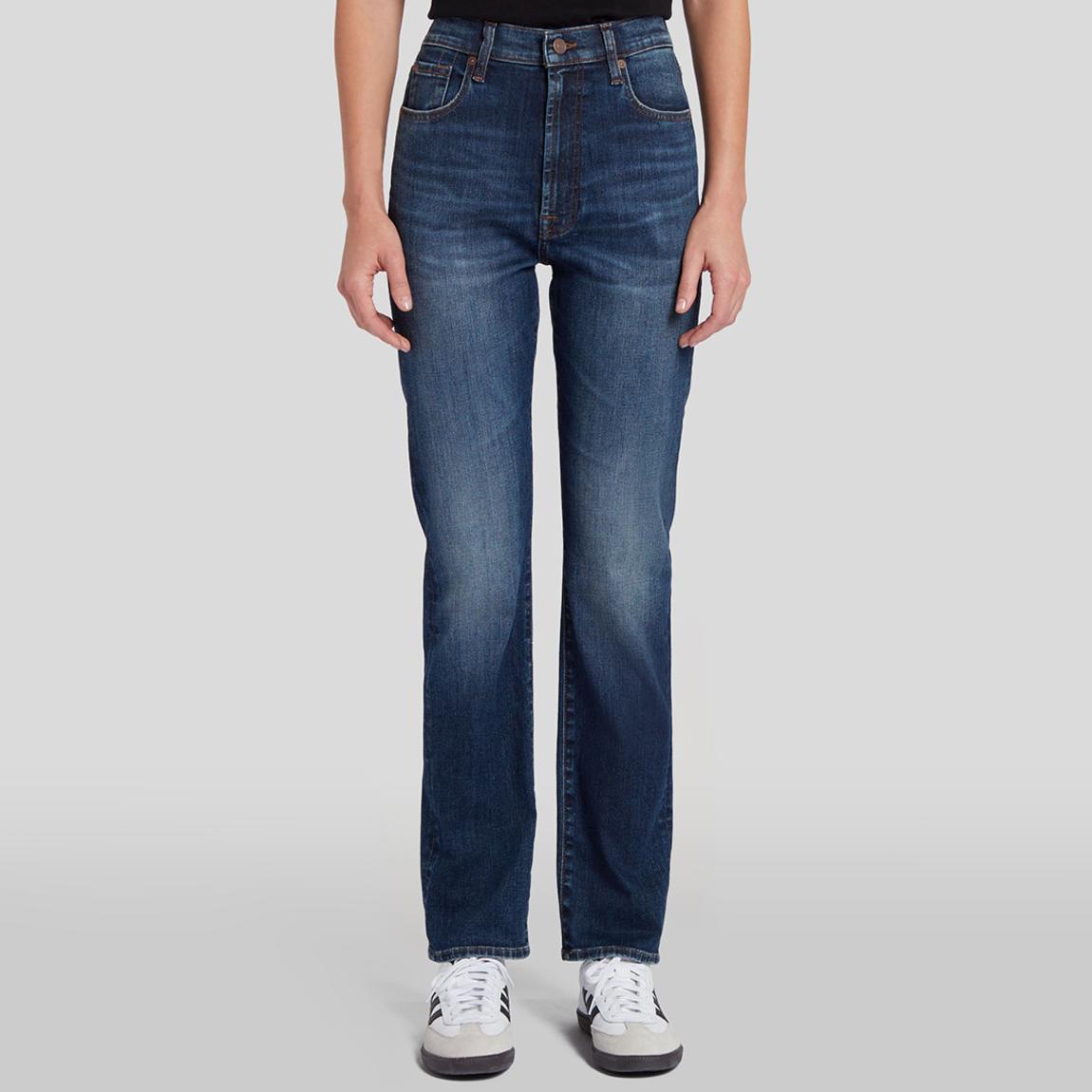 Dark Blue Easy Slim Stretch Retro Jeans main product photo