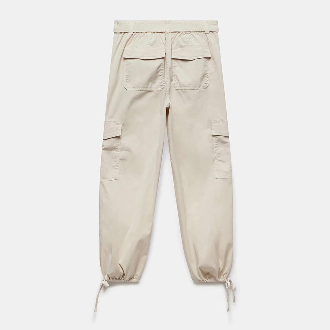 Beige Cotton Cargo Trouser main product photo