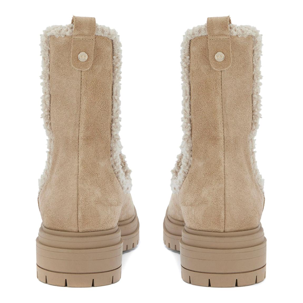 Neutral Suede Ankle Boots main product photo