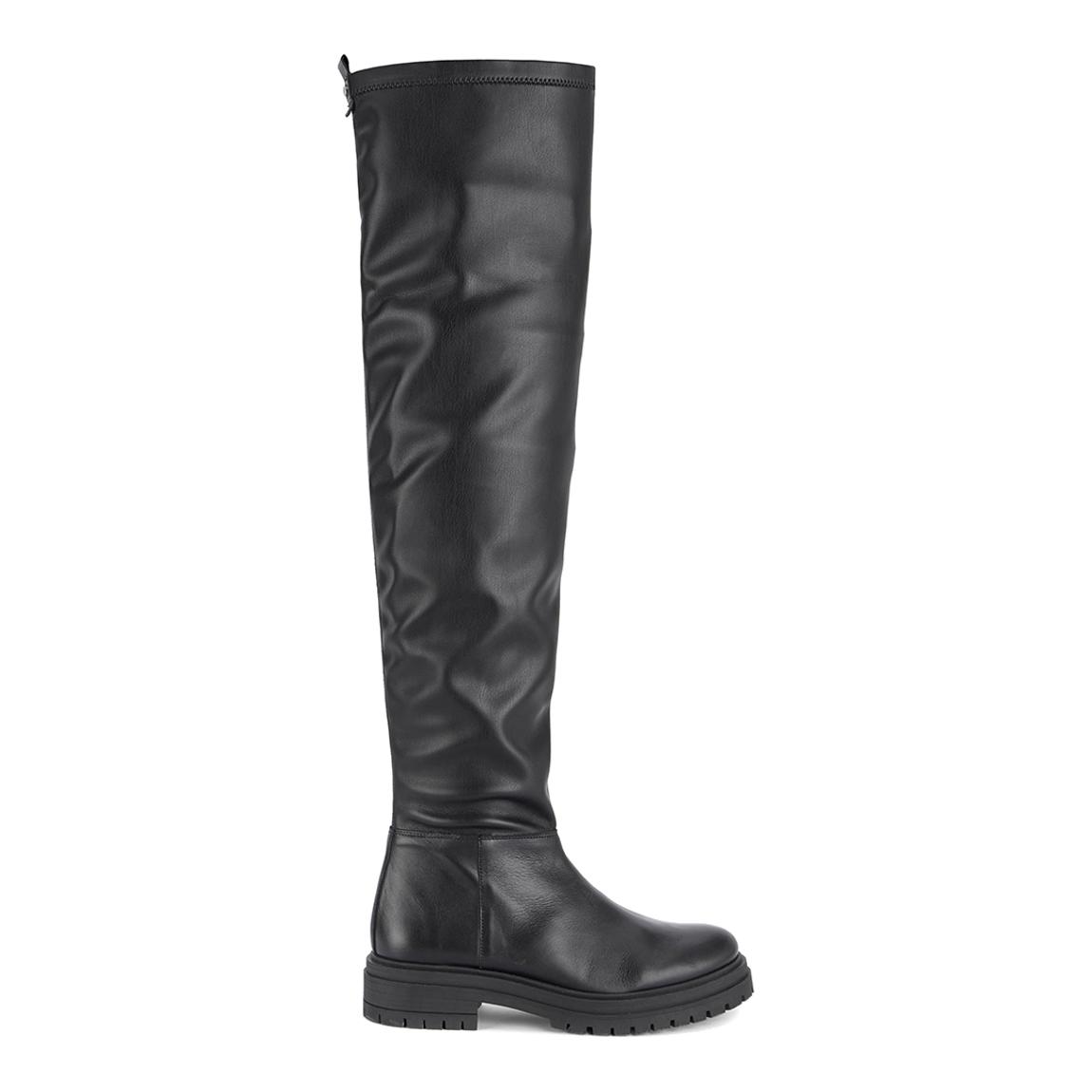 Black Over The Knee Boots main product photo