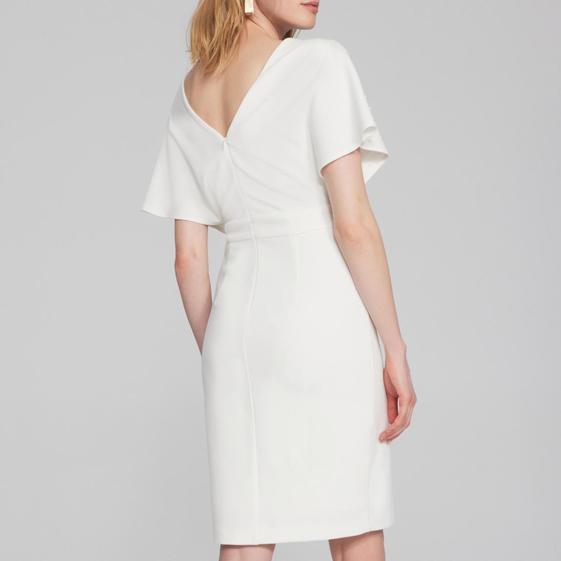 White V Neck Dress main product photo