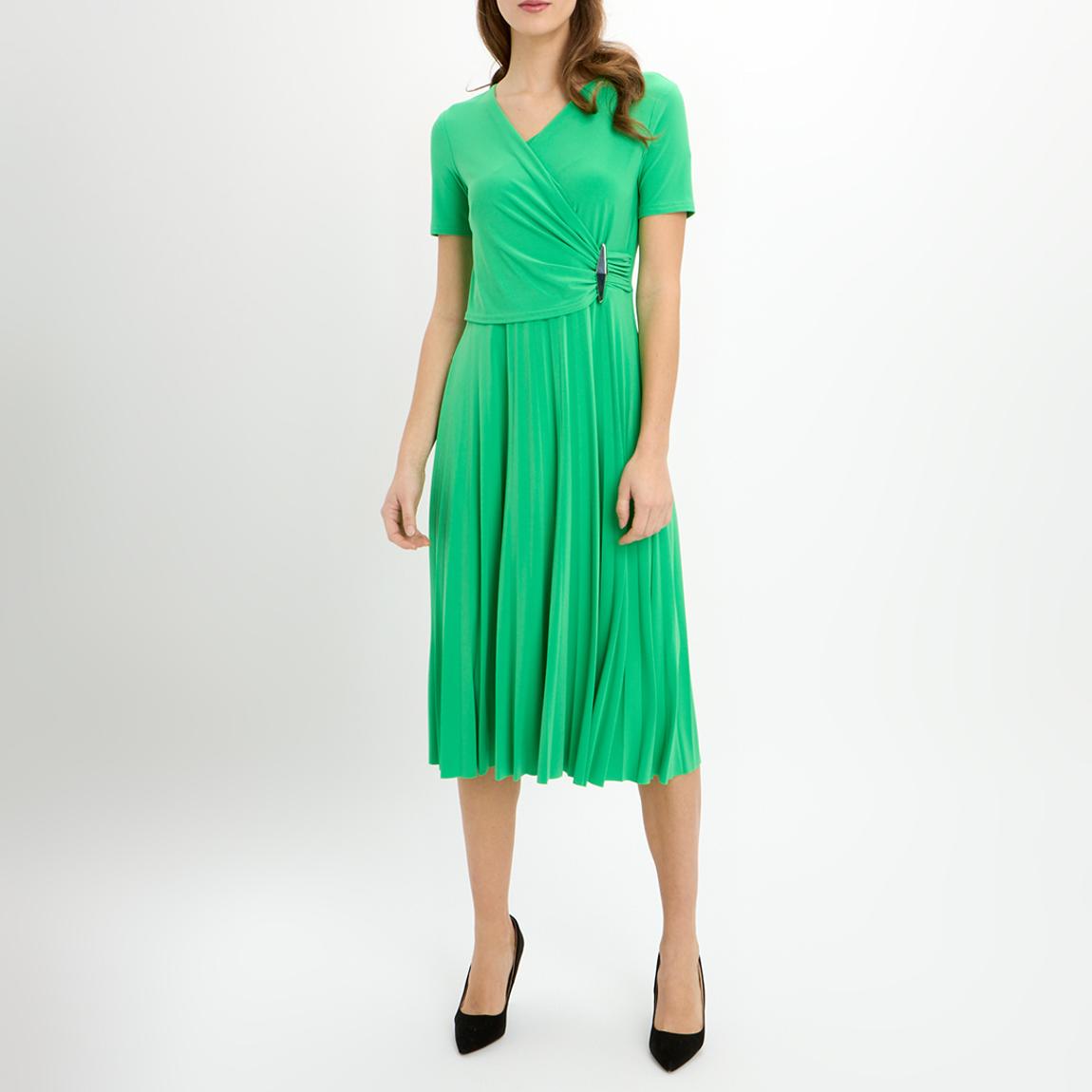 Bright Green Midi Dress main product photo