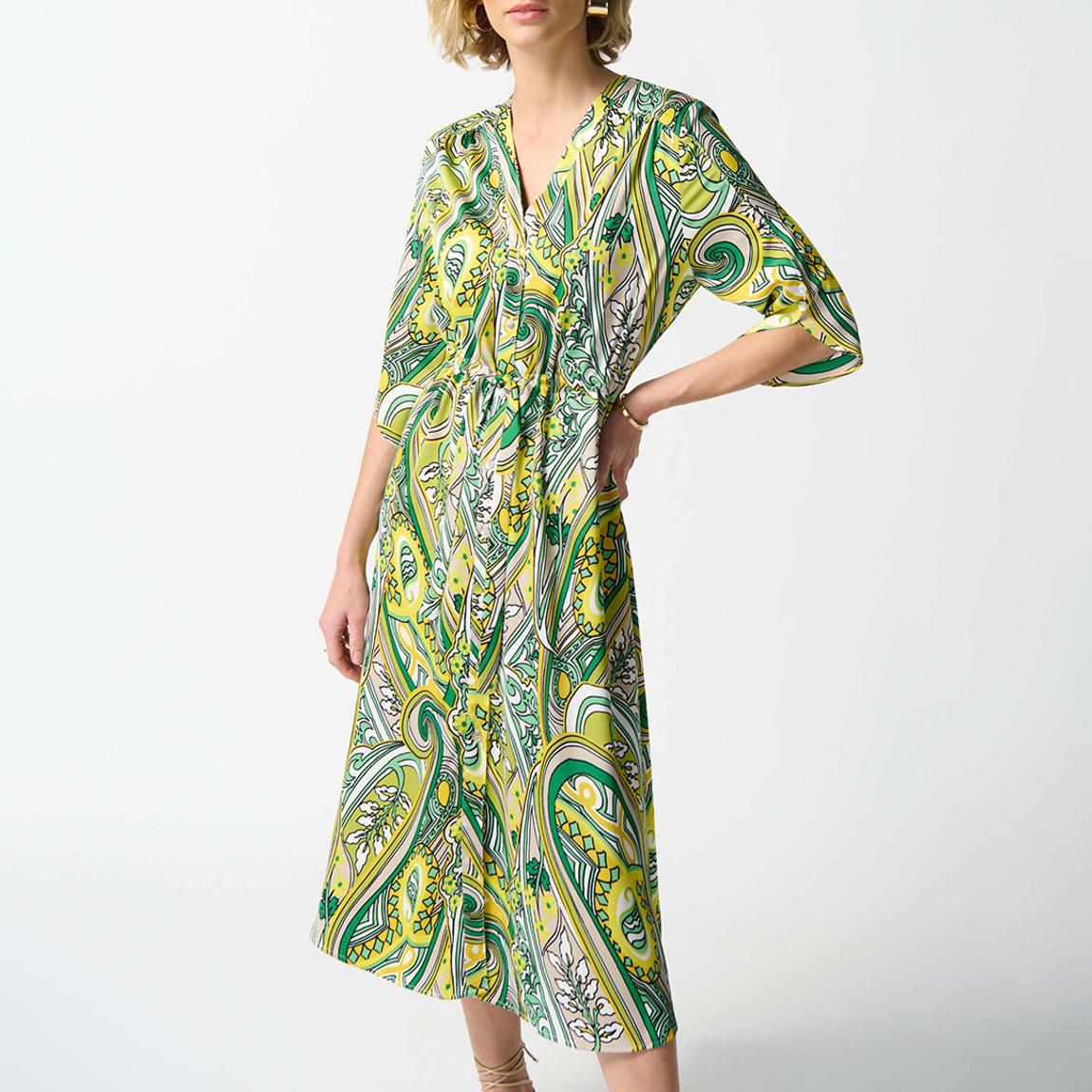 Green Flowy Dress main product photo