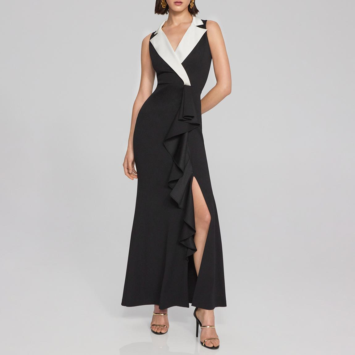 white and black tuxedo dress Tux Mini Dress main image 1