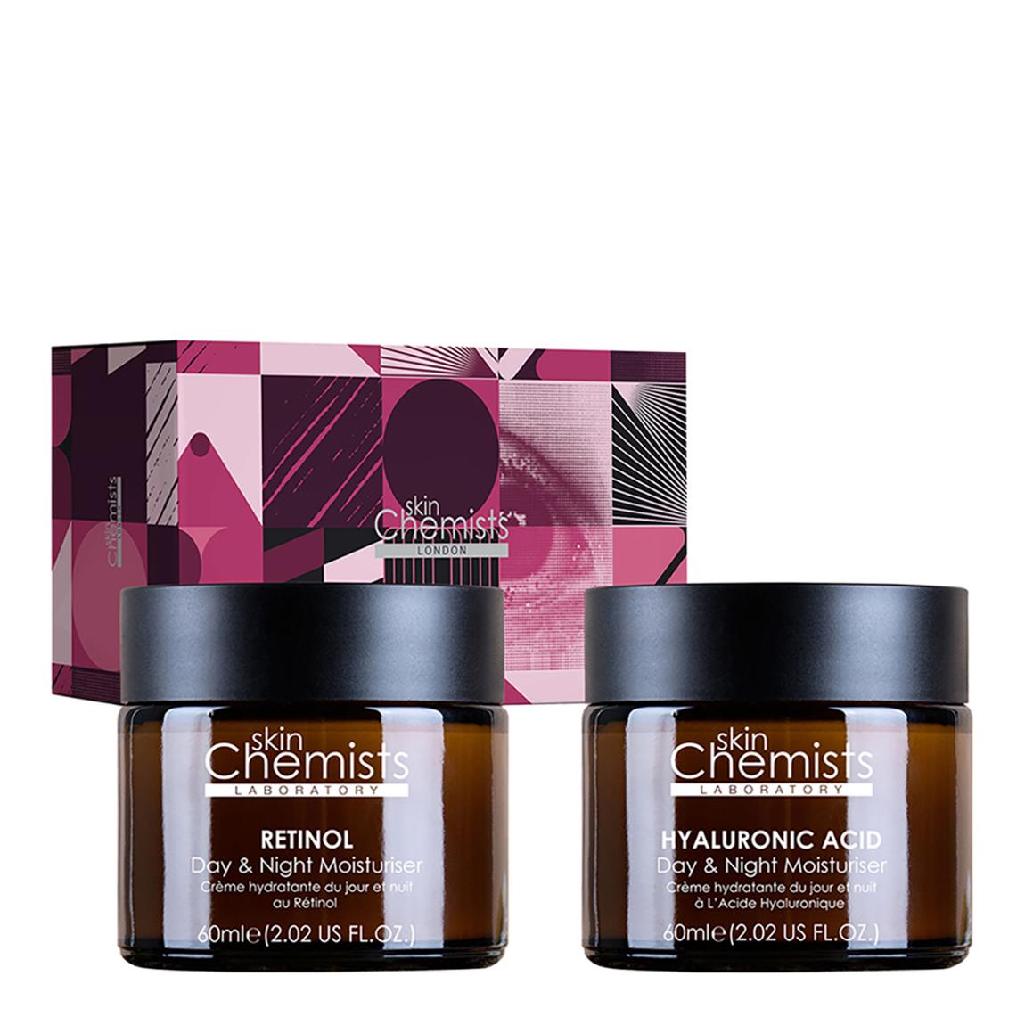 Retinol Moisturiser & Hyaluronic Acid Moisturiser main product photo