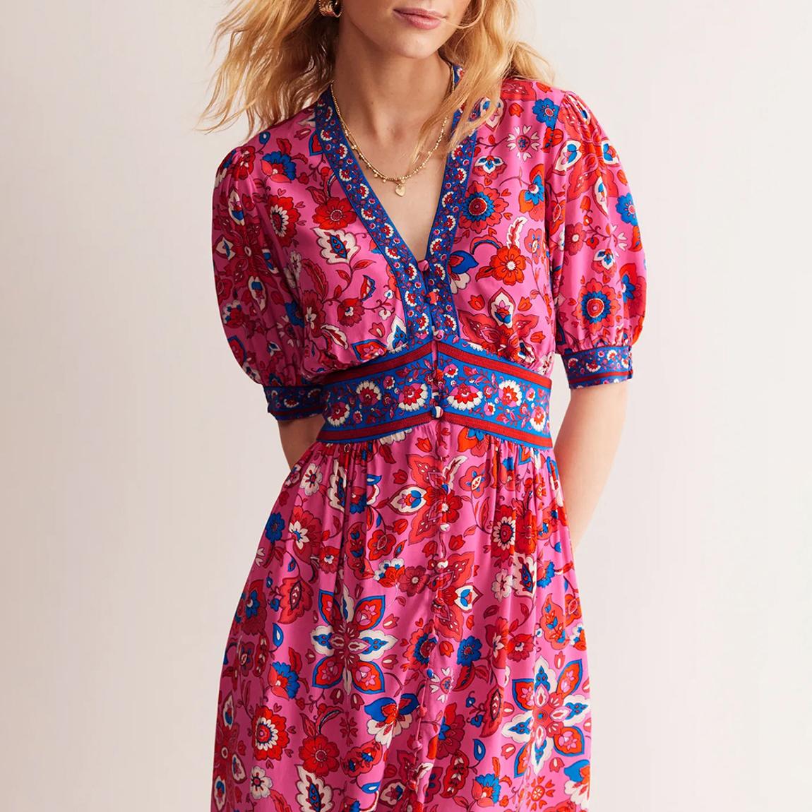 georgia midi dress princess polly Georgia Mini Dress Blue Floral