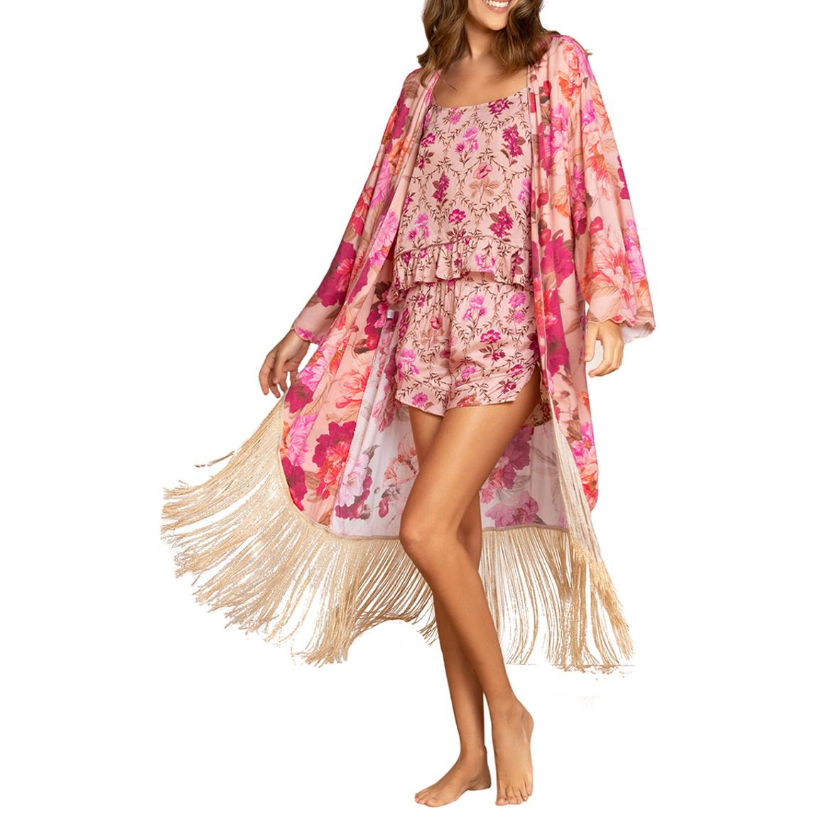 Pink Vintage Blossom Cala Robe main product photo