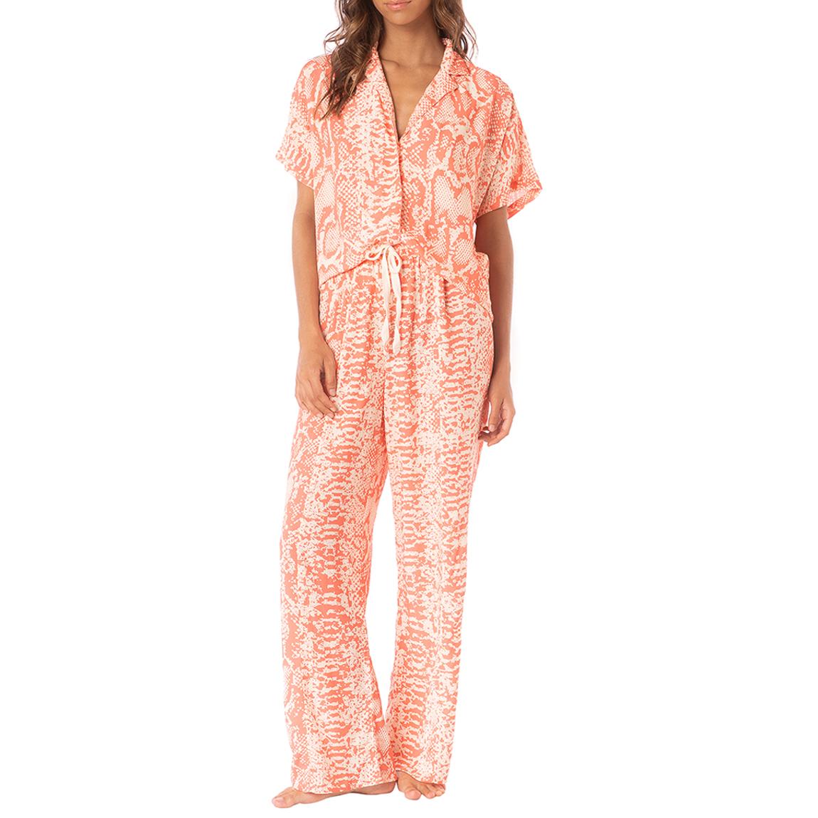 Orange Animal Limonas Pyjama Set main product photo