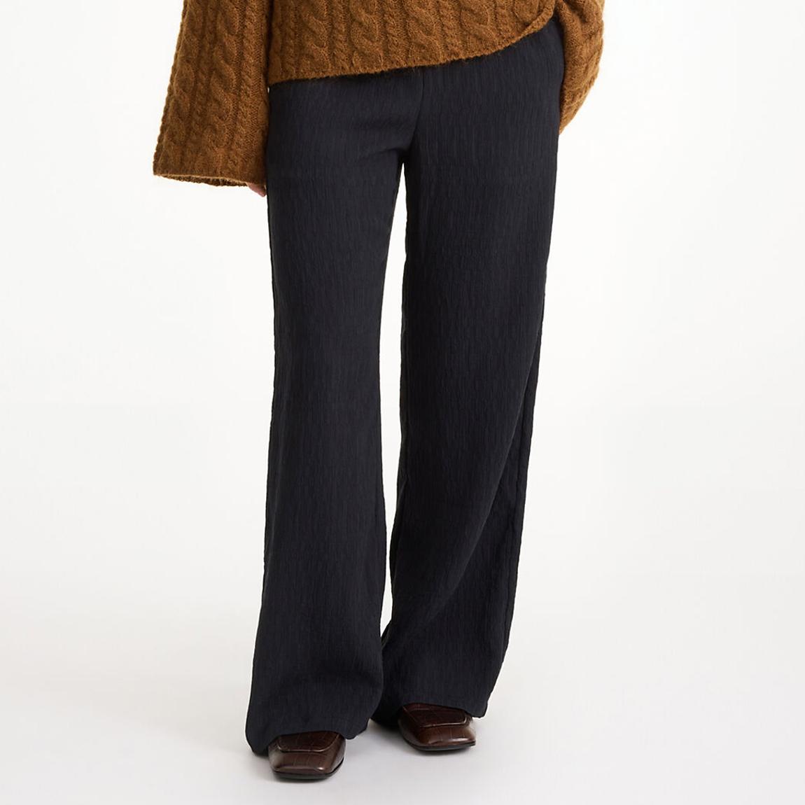Black Darja Straight Trouser main product photo