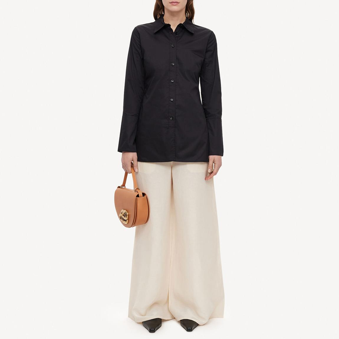 Black Cotton Padano Shirt main product photo